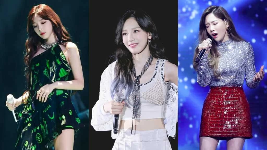 ချိုမြိန်တဲ့ အသံပိုင်ရှင် Taeyeon ရဲ့ စတိတ်စင်ပေါ်က အမိုက်စားဖက်ရှင်များ