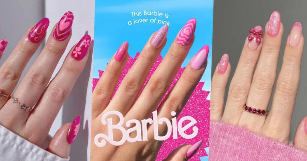 လူငယ်ကောင်မလေးတွေအတွက် ခေတ်စားနေတဲ့ Barbie ဆန်ဆန် လက်သည်းဒီဇိုင်းများ