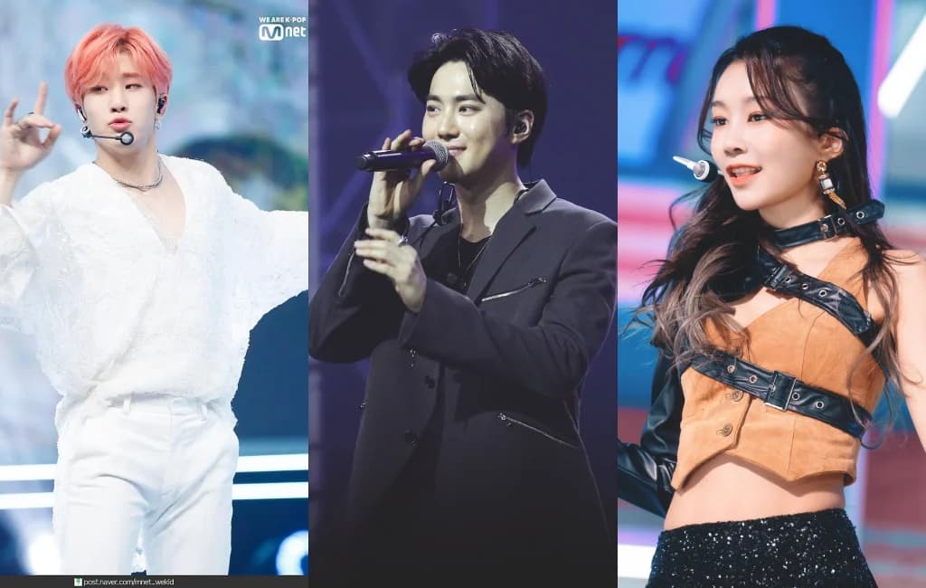 ၂၀၂၃ ခုနှစ်ရဲ့ အကောင်းဆုံး K-Pop ခေါင်းဆောင်အဖြစ် ရွေးချယ်ခံရတဲ့ Idol ( 15 ) ယောက်