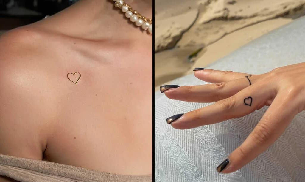 2024 မှာ မိန်းကလေးတွေကြား ရေပန်းစားလာတဲ့ Heart Tattoo Ideas များ