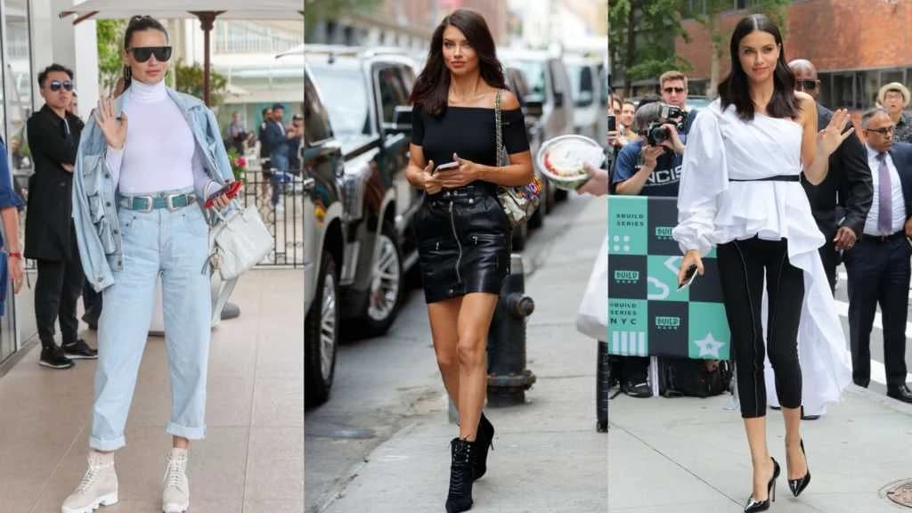ကမ္ဘာကျော်မော်ဒယ်လ် Adriana Lima ရဲ့ Sexy ကျကျနဲ့ Free Style လည်းဖြစ်တဲ့ ဖက်ရှင်များ