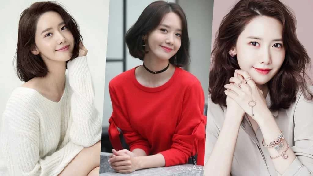 Yoona လို မျက်နှာပိန်သွယ်သွယ်ပုံစံရှိတဲ့ ပျိုမေလေးတွေအတွက် ဆံပင်အတိုစတိုင်လ်များ