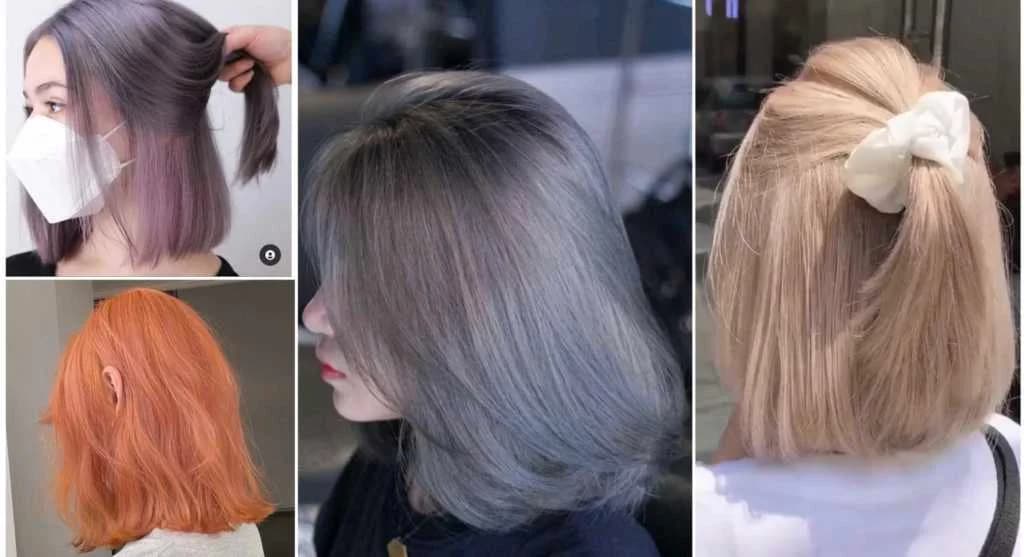 Short Hair နဲ့ ကောင်မလေးတွေအတွက် အထာကျပြီးလှတဲ့ Hair Color များ