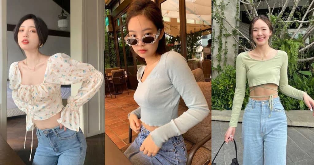 လူငယ်မိန်းကလေးတွေအတွက် လက်ရှည် Crop Top တွေကို အထာကျအောင် တွဲဖက်ဝတ်ဆင်နည်း