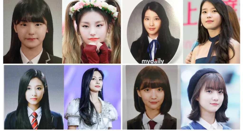 Graduation ပုံလေးတွေနဲ့ယှဉ်လိုက်တာနဲ့ Natural Beauty မှန်းသိသာတဲ့ Idols 16 ယောက်