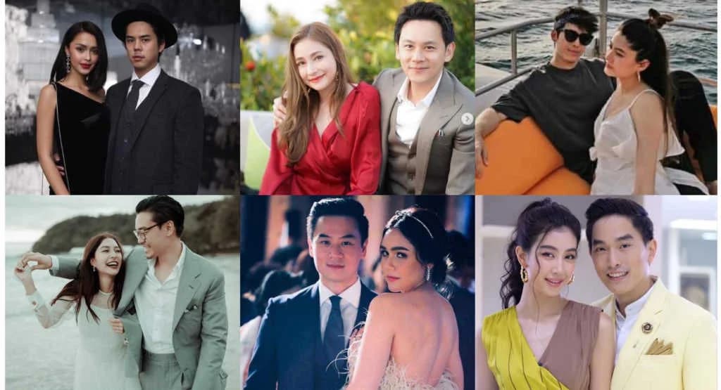 Entertainment Industry မှာ အချမ်းသာဆုံးဖြစ်တဲ့ Thai Star Couples 10 တွဲ