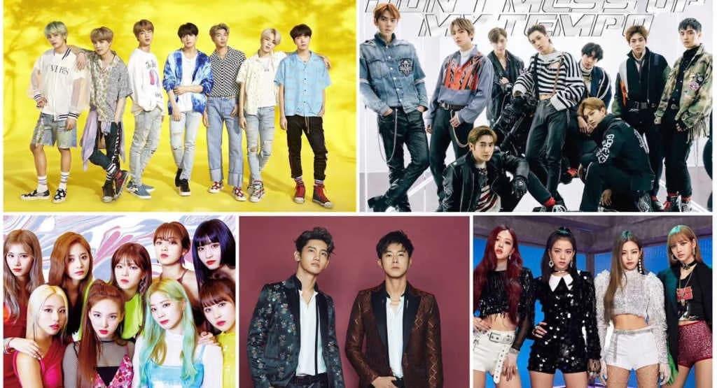 K-Pop လောကထဲမှာ လတ်တလောအချမ်းသာဆုံးဖြစ်တဲ့ Idol Groups 10 ခု