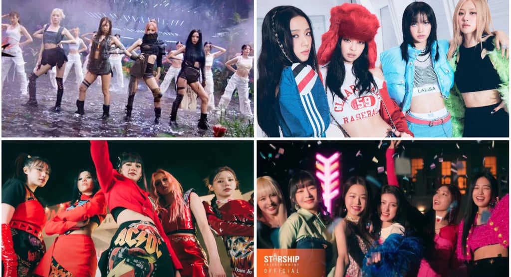 2022 မှာထွက်တဲ့ K-Pop Girl Group တွေရဲ့ Music Video ထဲမှာမှ ကြည့်ရှုသူအများဆုံးရရှိထားတဲ့ Music Video 10 ခု