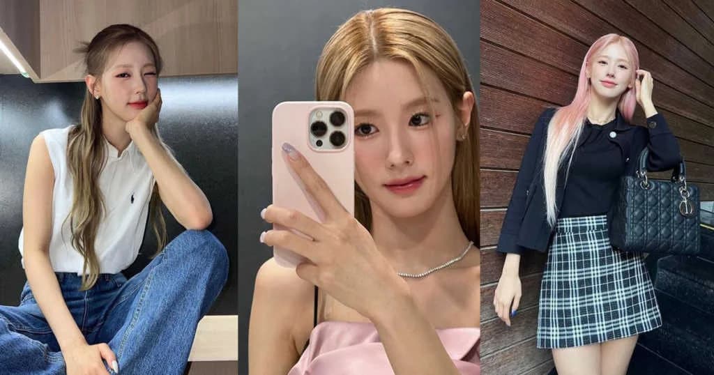 နှာတံစင်းစင်းလေးနဲ့ အရမ်းလှတဲ့ G-IDLE အဖွဲ့ဝင် Miyeon ရဲ့ ပေါ့ပေါ့ပါးပါးဖက်ရှင်များ