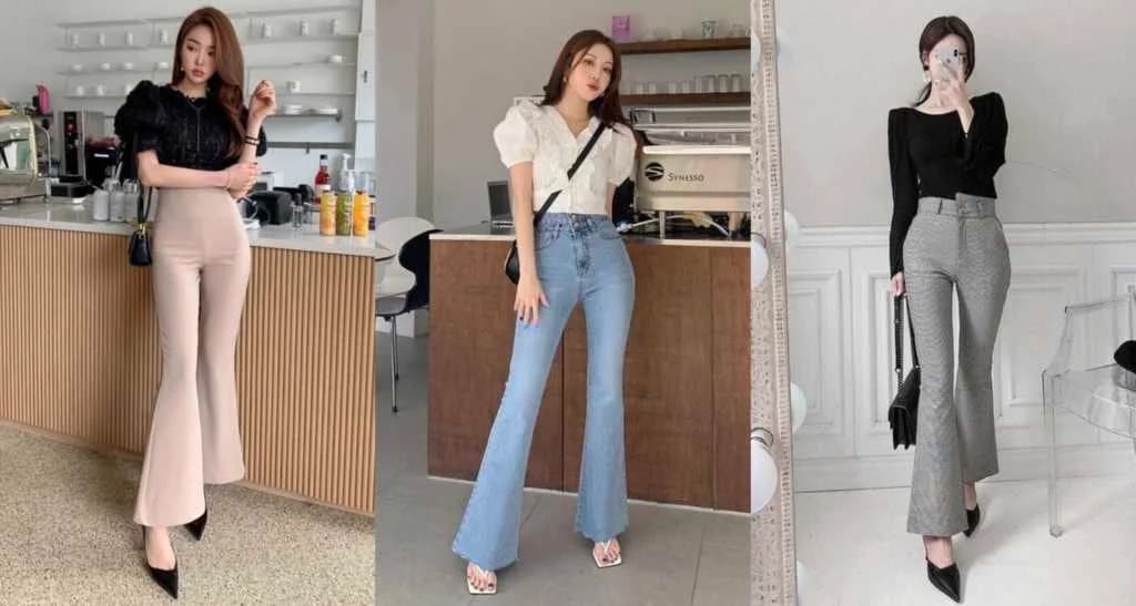 စမတ်ကျပြီးလှနေစေမယ့် Bell Pants Fashion Outfit များ