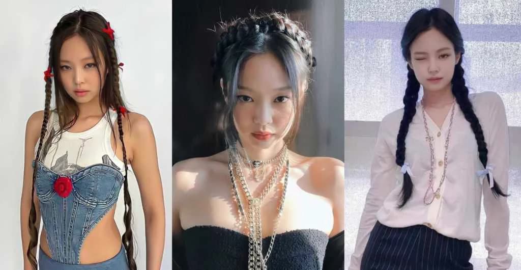 Jennie ရဲ့ ချစ်ဖို့ကောင်းတဲ့ Hairstyle များ