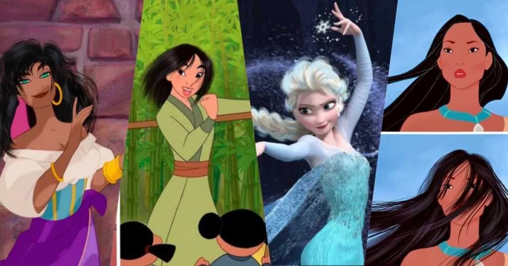 လက်တွေ့ဆန်တဲ့ ဆံပင်နဲ့ Disney ဇာတ်ကောင်များ