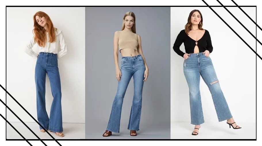 Flare Jeans ဝတ်မယ်ဆိုရင် အမိုက်စားဖြစ်နေဖို့ ရွေးချယ်သင့်တဲ့ ဖိနပ်များ