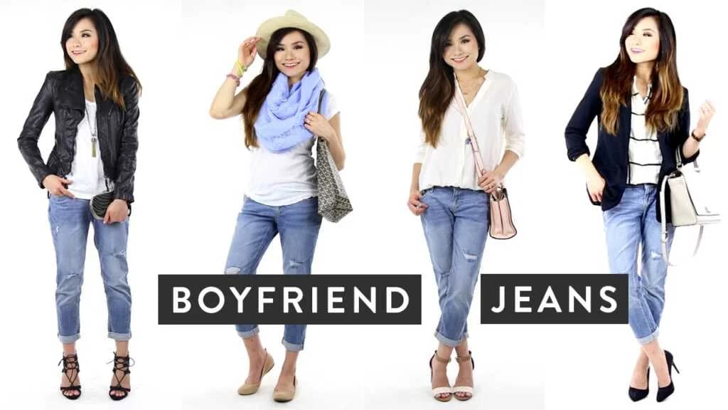 Boyfriend Jeans Outfit နဲ့ တွဲဝတ်ဖို့အတွက် အကောင်းဆုံးဖိနပ်များ