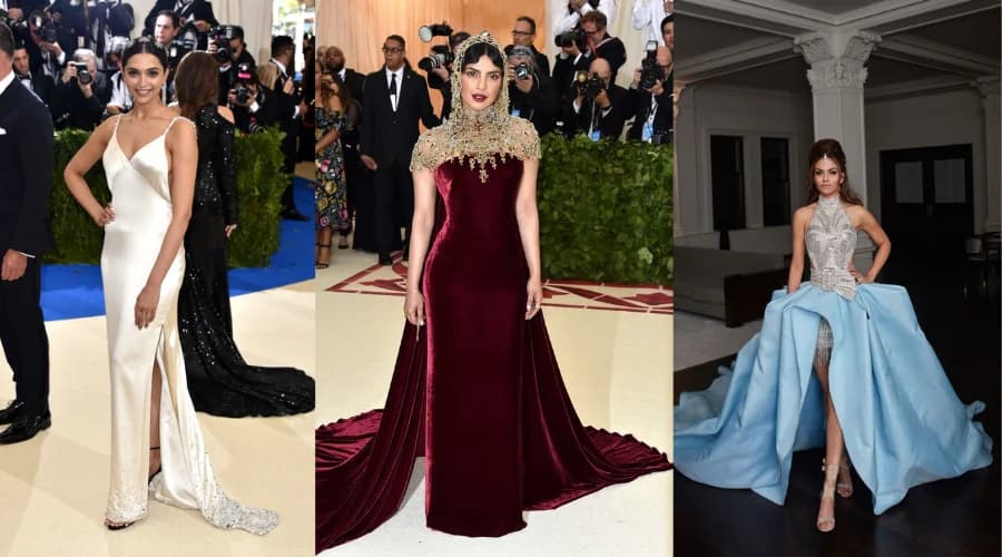 MET Gala Red Carpet ပေါ်က အိန္ဒိယအနုပညာရှင်တွေရဲ့ ပုံရိပ်များ