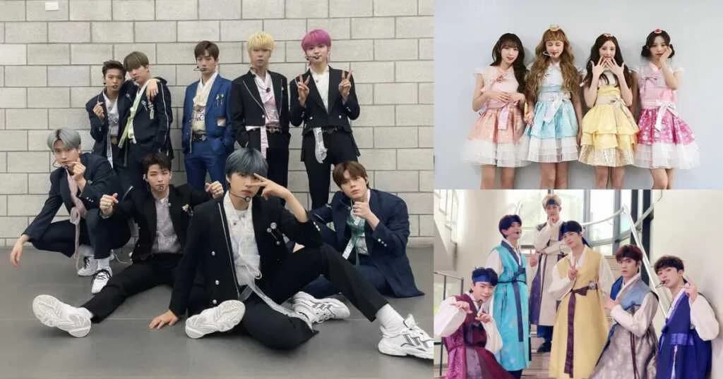 ရိုးရာ Hanbok ဝတ်ပြီး စင်မြင့်ထက်မှာဖျော်ဖြေခဲ့ကြတဲ့ K-Pop Idol များ