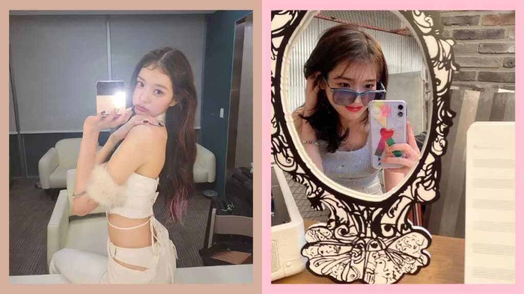 Mirror Selfie ရိုက်ရတာသဘောကျတဲ့ကောင်မလေးတွေအတွက် Mirror Selfie Pose ( ၇ ) မျိုး