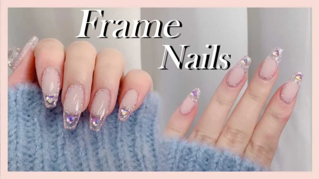 အမြင်မှာ တစ်မျိုးလေးဆန်းစေမယ့် Frame Nail Designs များ