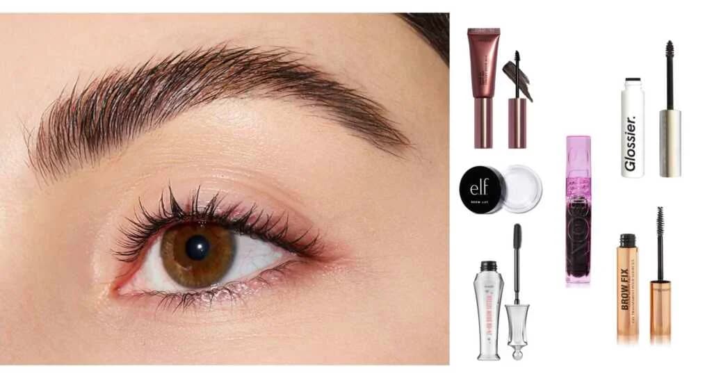 မျက်ခုံးမွှေးကို Fluffy Brows Look လေးလုပ်ဖို့အတွက် အကောင်းဆုံး Eyebrow Gel များ