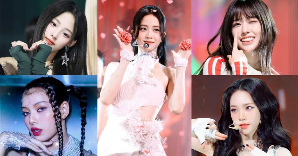 ၂၀၂၃ နှစ်ဝက်အထိ ပေါ်ပြူလာအဖြစ်ဆုံးအဖွဲ့ဝင်တွေအဖြစ် သတ်မှတ်ခံထားရတဲ့ အမျိုးသမီး Kpop Idol (၁၀) ဦး