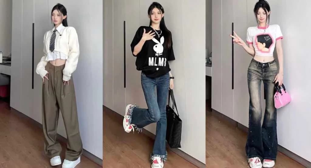 Long Pant ဝတ်ရတာကြိုက်တဲ့ အရပ်ရှည်ရှည်ကောင်မလေးတွေအတွက် Fashion များ