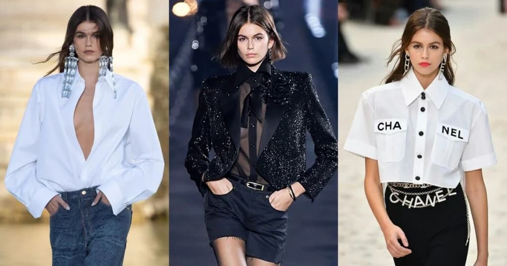 အသက် ၂၂ နှစ်အရွယ် Kaia Gerber ရဲ့ Runway ဖက်ရှင်များ
