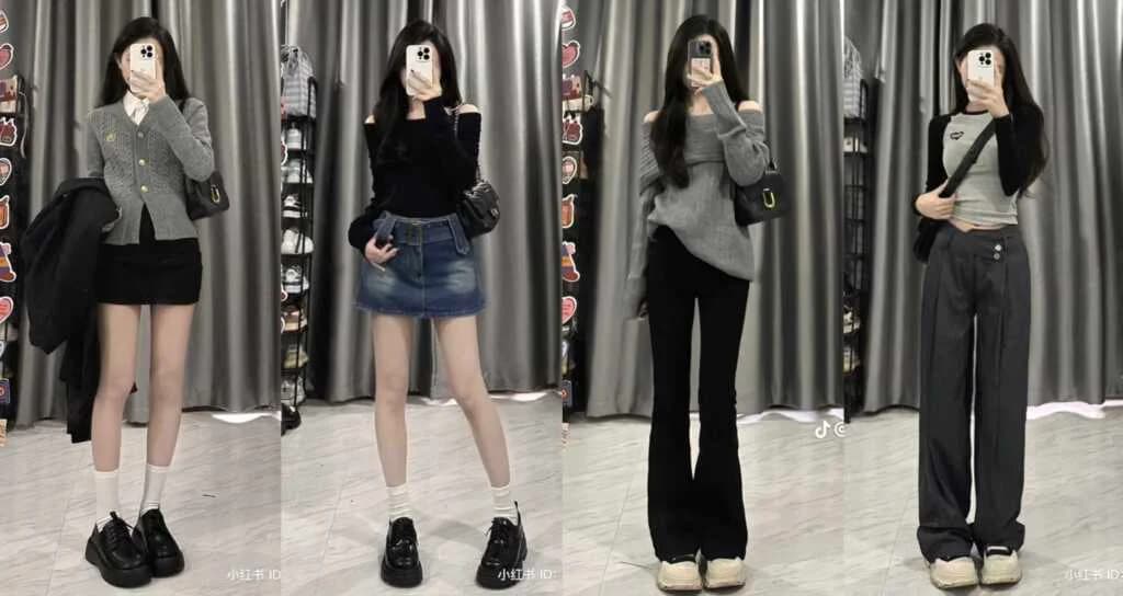 ဆောင်းတွင်းမှာဝတ်ဖို့အတွက် Chinese Girl Style Fashion များ