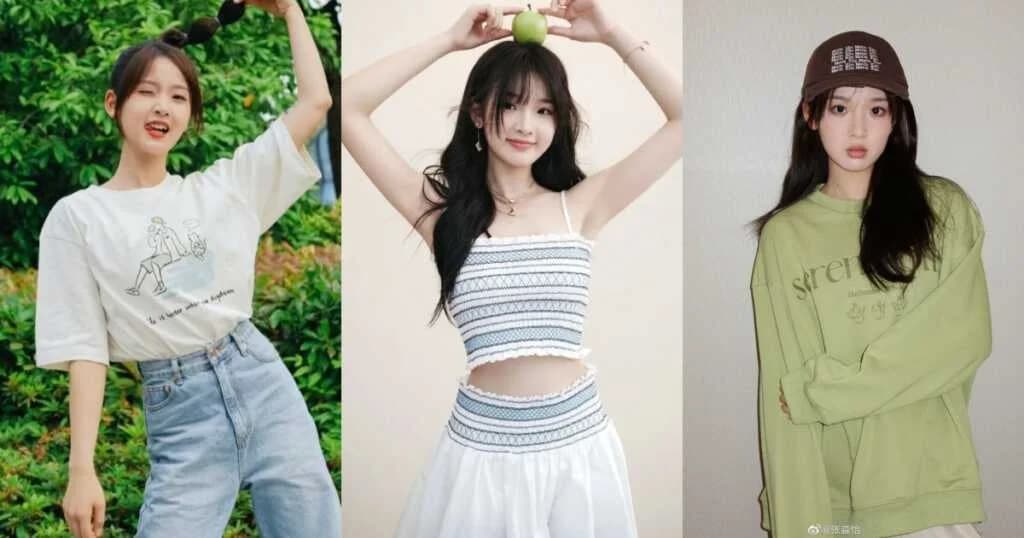 အရပ် ငါးပေလေးလက်မသာရှိတဲ့ Zhang Miao Yi ရဲ့ ချစ်စရာဖက်ရှင်များ