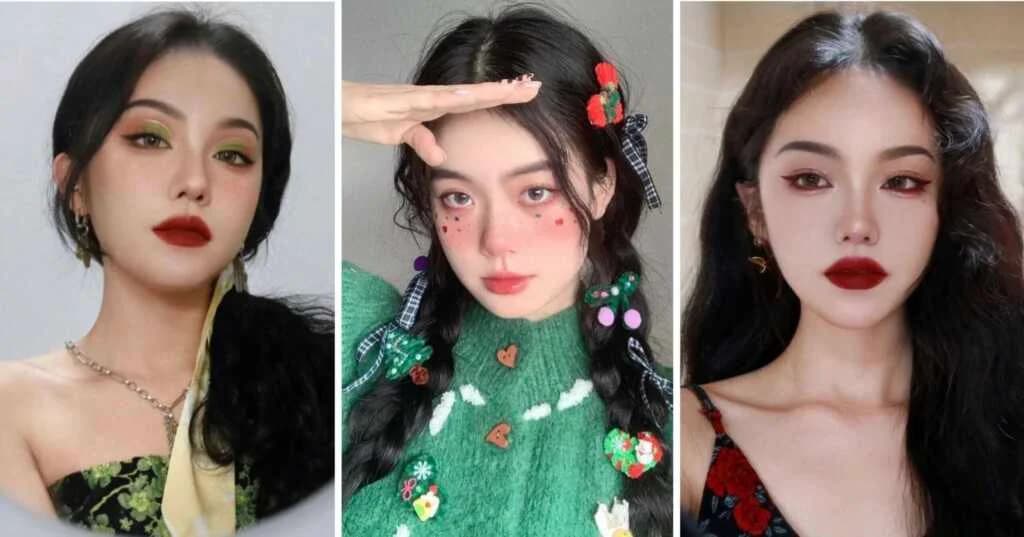 Christmas Party အတွက် လှပတဲ့ Makeup Look များ