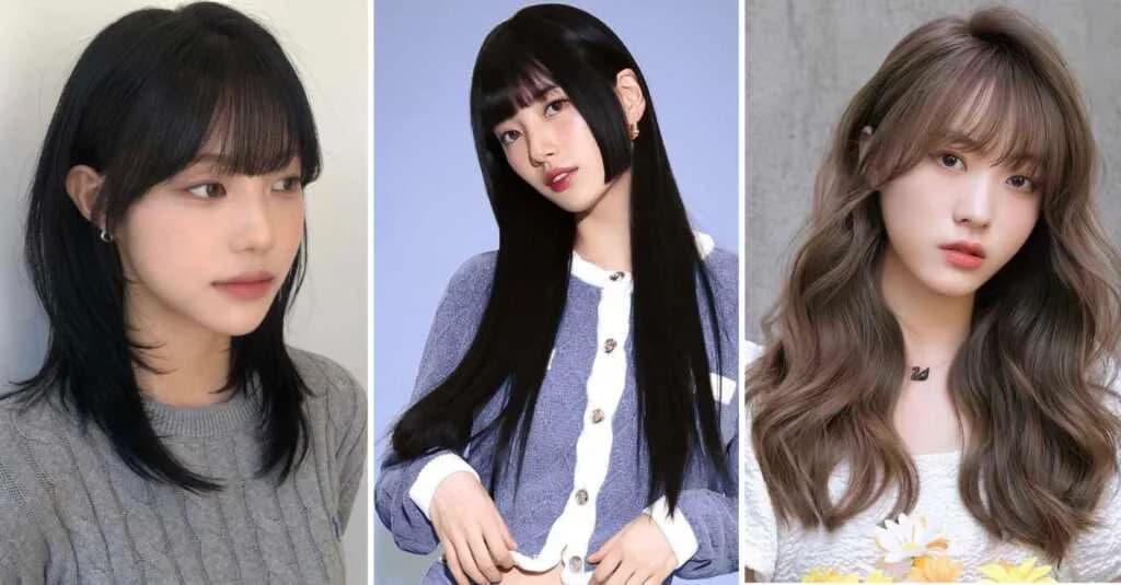 Hair Bangs ညှပ်မယ့်ကောင်မလေးတွေအတွက် Hairstyle များ