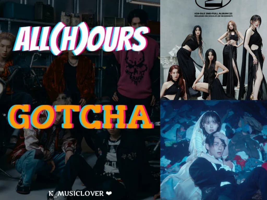 2024 ခုနှစ် ဇန်နဝါရီလရဲ့ လူကြည့်အများဆုံး K-Pop Music Video ( 15 ) ခု