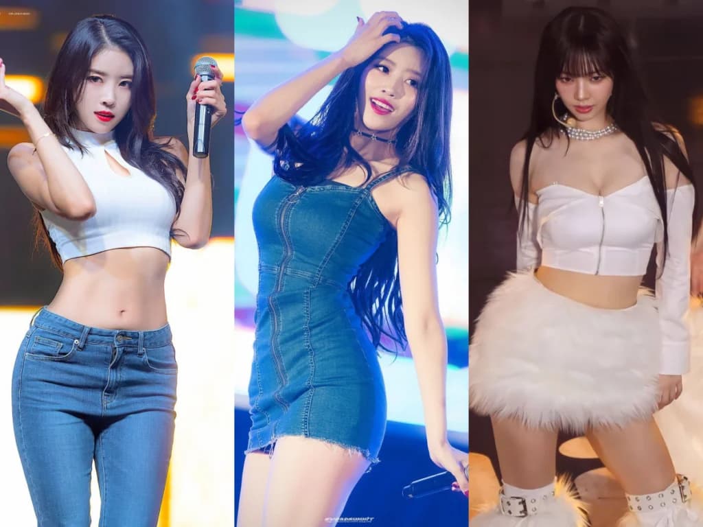 ခန္ဓာကိုယ်အချိုးအစားကြောင့် Viral တက်ခဲ့တဲ့ K-Pop Female Idols ( 9 ) ယောက်