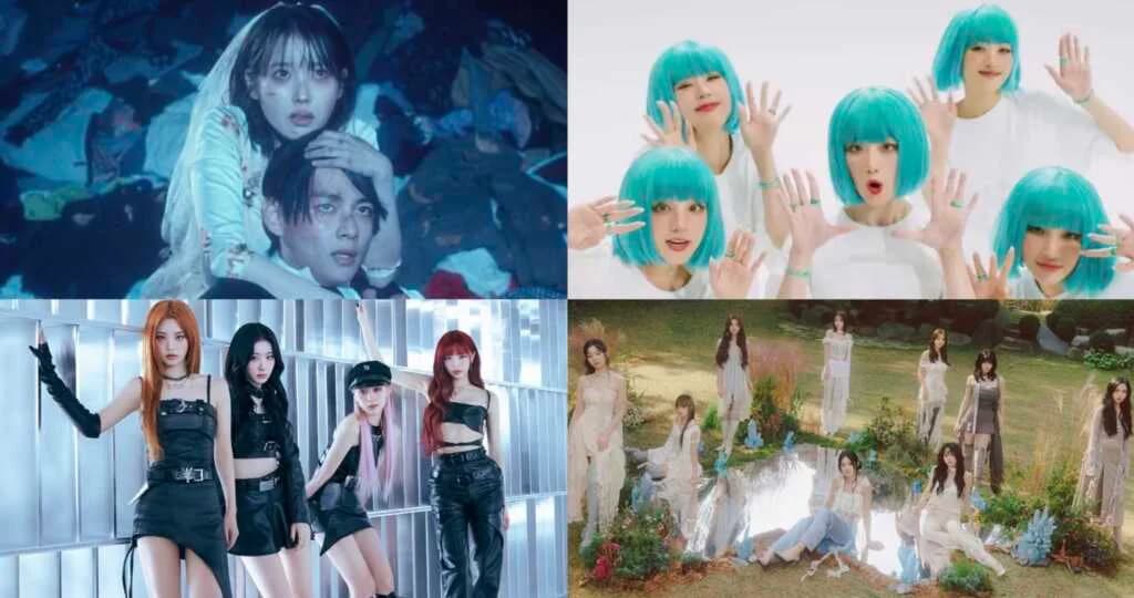 အခုအချိန်အထိ 2024 ရဲ့ Stream အများဆုံးဖြစ်တဲ့ Top 10 K-Pop Song များ