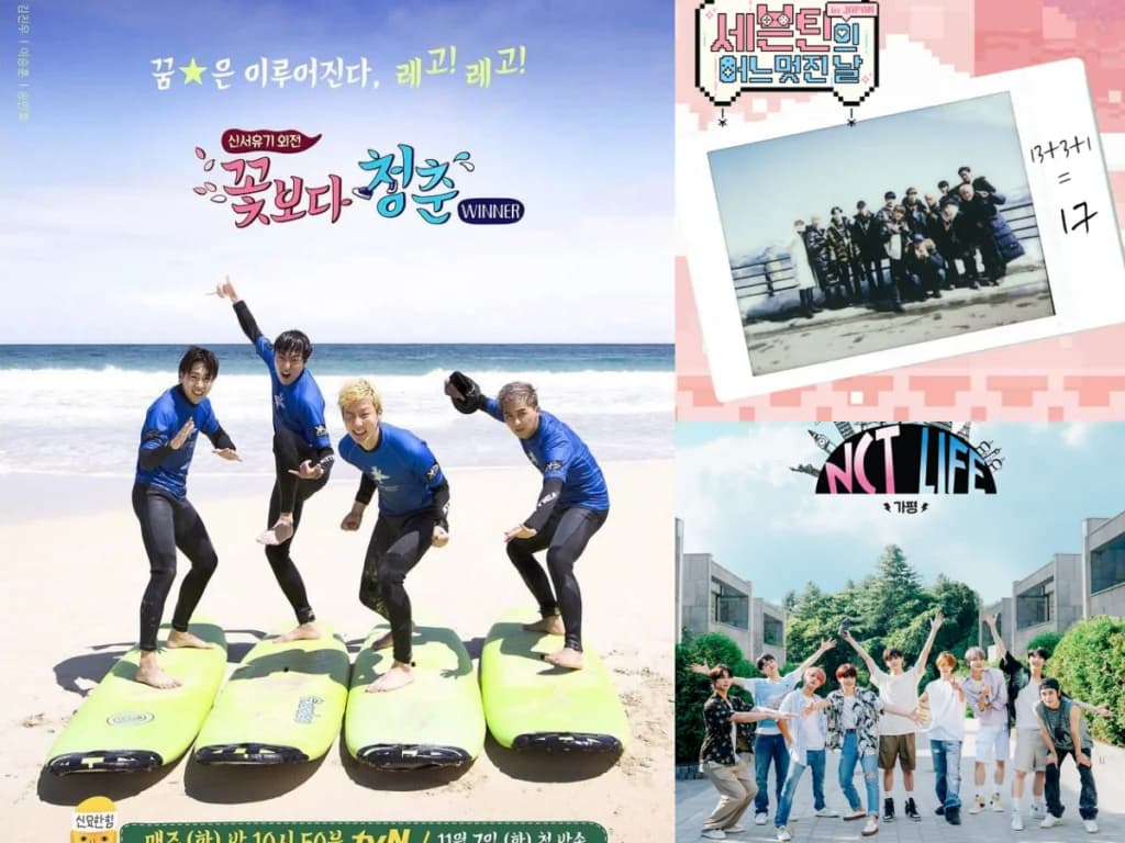 K-Pop တွေရဲ့ နေ့စဉ်ဘဝလှုပ်ရှားမှုတွေကို တွေ့ရမယ့် K-Pop Idol Reality Show ( 5 ) ခု