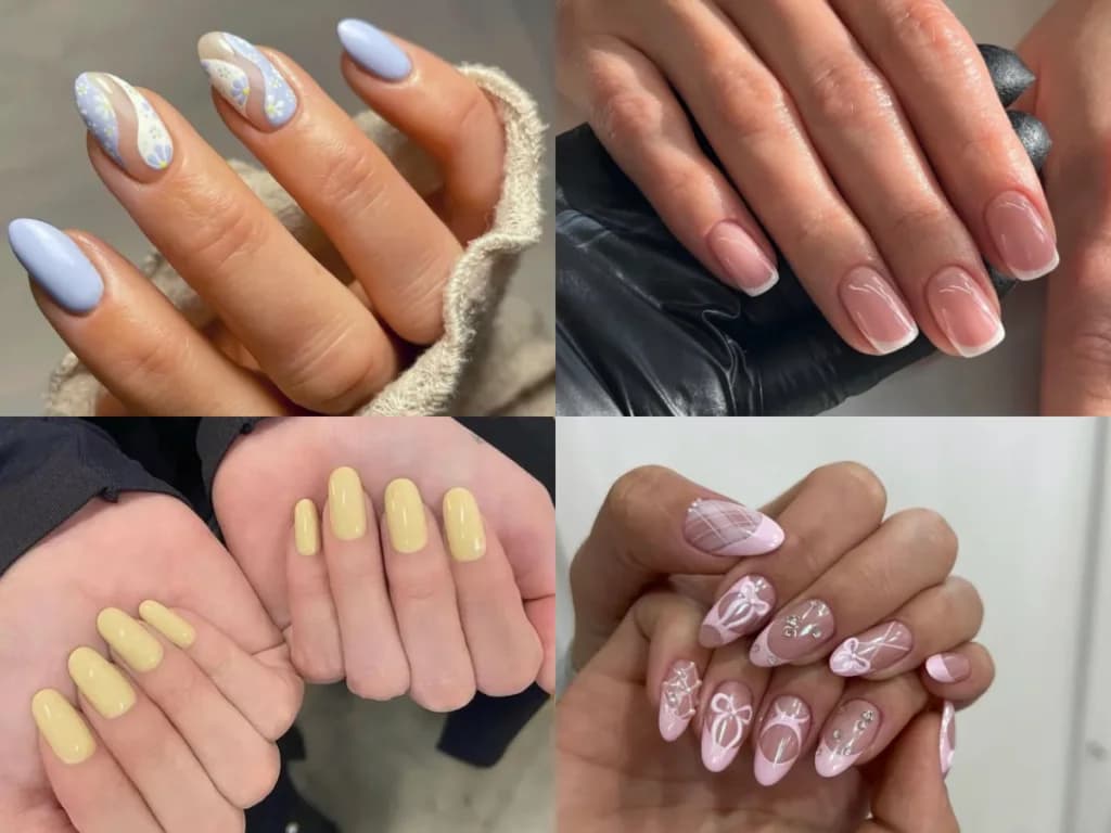 2024 ခုနှစ်မှာ မဖြစ်မနေစမ်းကြည့်သင့်တဲ့ Spring Nail Design 5 ခု