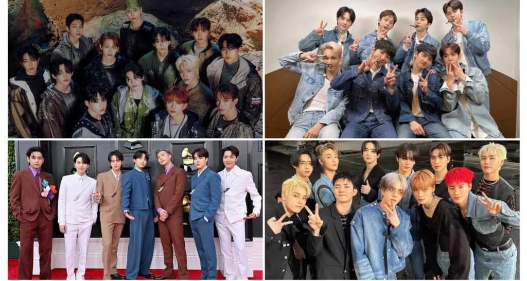 May လအတွက် လူကြိုက်အများဆုံး K-pop Boy Groups 10 ခု