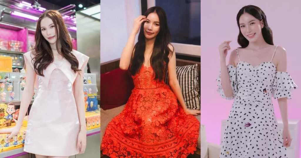 ထိုင်းမင်းသမီးချော Mook ဝတ်ဆင်ခဲ့ဖူးတဲ့ Dress ဖက်ရှင်လေးတွေ