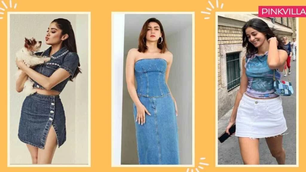 နာမည်ကြီးတွေဆီက Inspire ယူပြီး ဝတ်လို့ရတဲ့ Denim Skirt Outfit Ideas များ