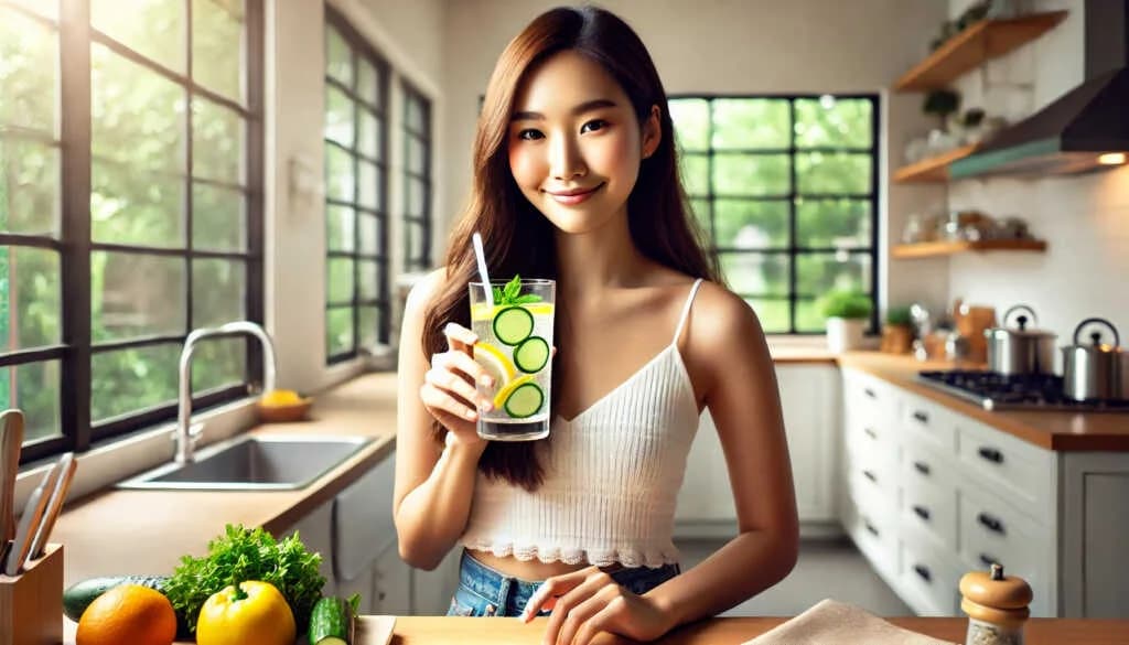 Detox Water သောက်ခြင်းက ပေးတဲ့ ကျန်းမာရေးကောင်းကျိုးတွေ
