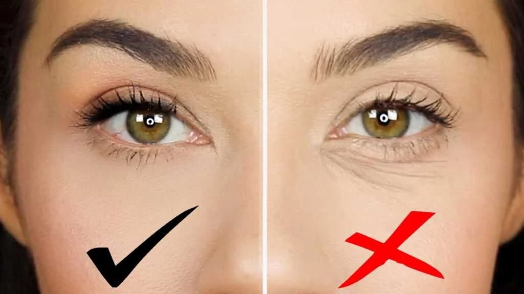 မျက်လုံးအောက်ကို Concealer လိမ်းတဲ့အခါ တွန့်တာမျိုးမဖြစ်ပဲ Crease-Free Look ရစေမယ့်လိမ်းနည်း