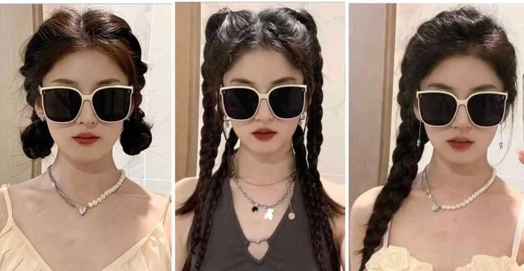 လူငယ်ကောင်မလေးတွေအတွက် Chinese Girls လေးတွေပြင်ဆင်နေကျဖြစ်တဲ့ Hairstyle များ