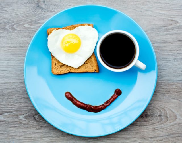 Happy Breakfast Plate