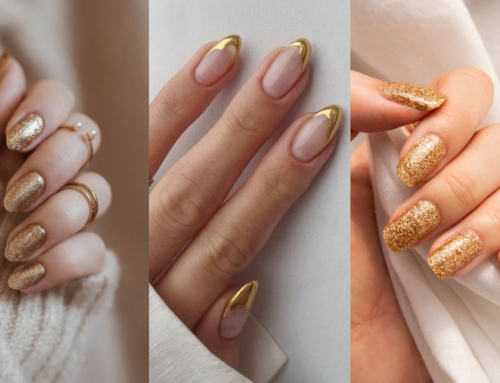 Luxury ဆန်ဆန်ခံစားမှုကို ရစေမယ့် ရွှေရောင် Nail Design များ