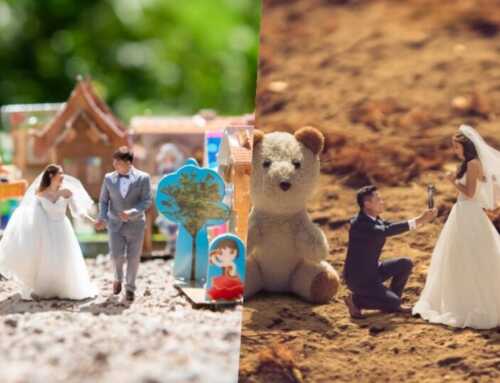 Miniature စတိုင်လ် Pre-wedding Photoshoot စိတ်ကူးအိုင်ဒီယာများ
